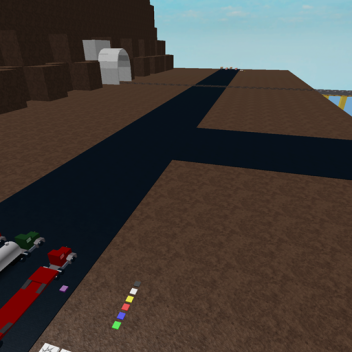 Drive Train Trucks Crash Onto The train tank