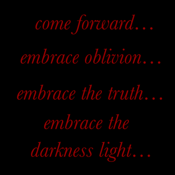 embrace...