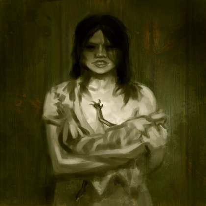Creepy Painting 2 Roblox decal