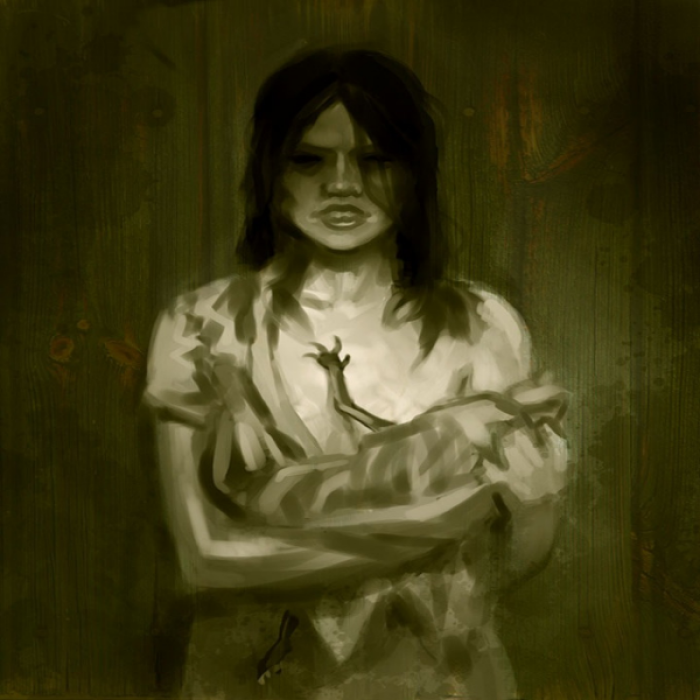 Creepy Painting 2 Roblox decal