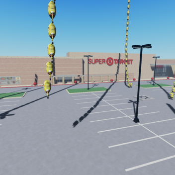 슈퍼 타겟에서 스폰지 밥 풍선 1000개