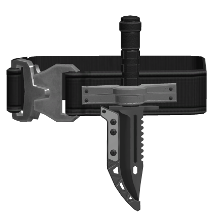 Strapped Tactical Shoulder Knife