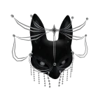 Black Night Kitsune Mask