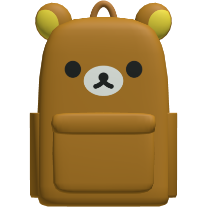 Cute Rilakkuma Bear Backpack Roblox item