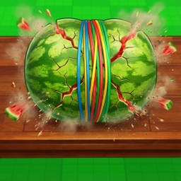 Rubber Band Watermelon 🍈 icon