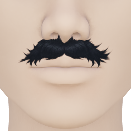 Overgrown Black Mustache