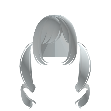 ♡ kawaii curly princess pigtails blue  Roblox item