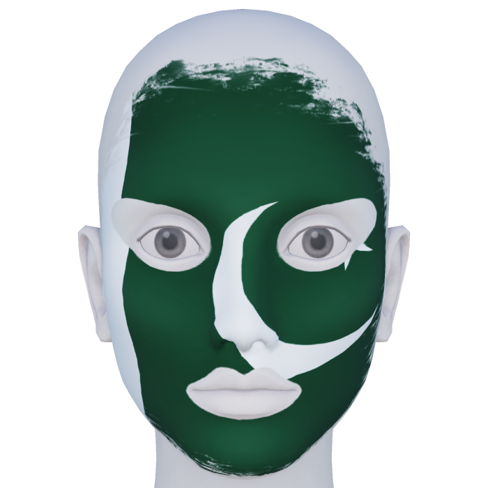 Pakistan Facepaint