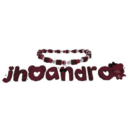 jhoandro custom necklace