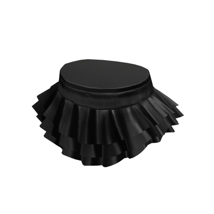 Leather Black Ruffle Mni Skirt thumbnail