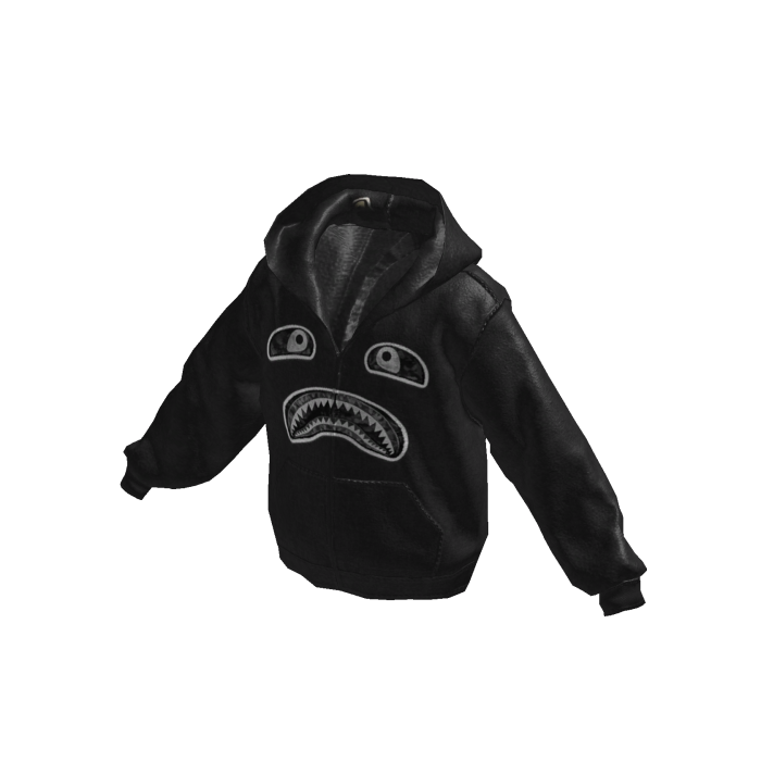Charcoal Monster Hoodie