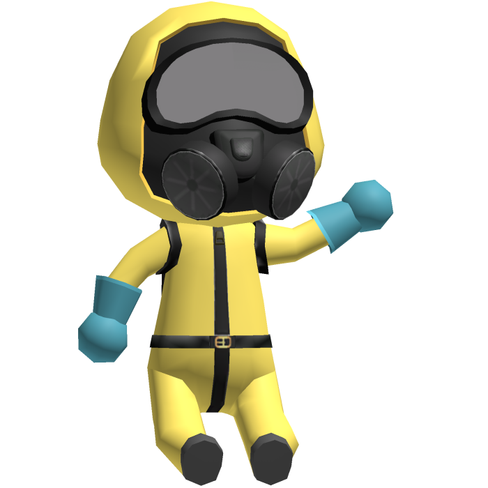 Hazmat Suit NPC Animal Hospital Left Shoulder Pal