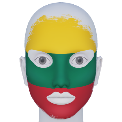 Lithuania Facepaint