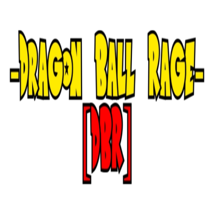 -Dragon Ball Rage- [DBR] logo Roblox decal