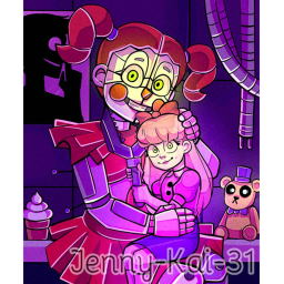 elizabeth running away from circus baby
