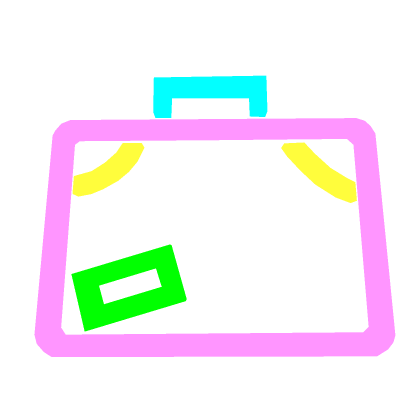 Neon Sign Suit Case