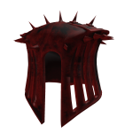 spiky black-red helmet (Code - spbrhh)