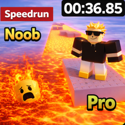 (Speedrun) floor is lava !! 🌋