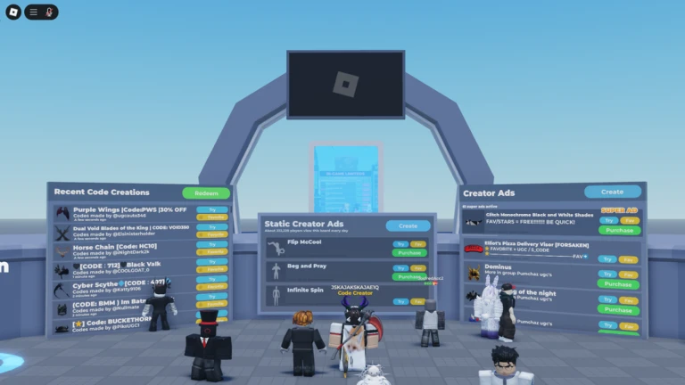 More About Flex UGC Codes: Image via Roblox.com