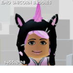Emo unicorn baddies