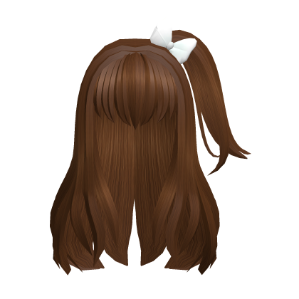 Brown Cute Moe Goth Kawaii lolita Pony Long Hair