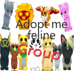 The feline adopt me group