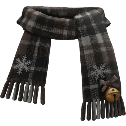 Grey Christmas Plaid Scarf 1.0 Roblox item