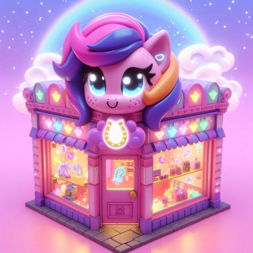 🦄 My Magical Pony Tycoon  official Roblox game thumbnail