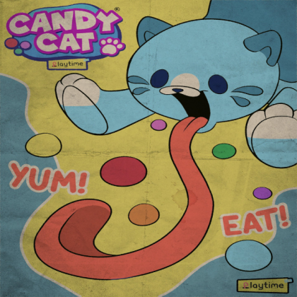Candy Cat Poster [Poppy Playtime] Roblox decal