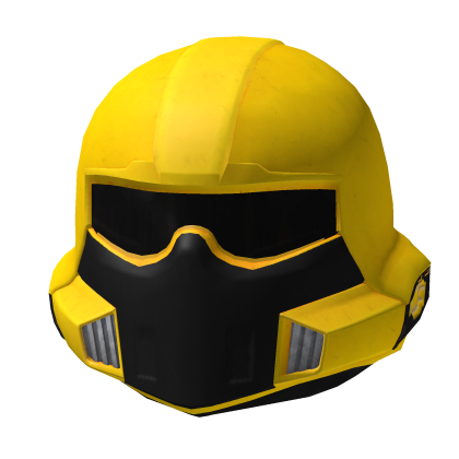Helldivers B-01 Yellow Helmet (PBR)