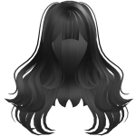 Wavy Long Grey KPOP Princess Hair