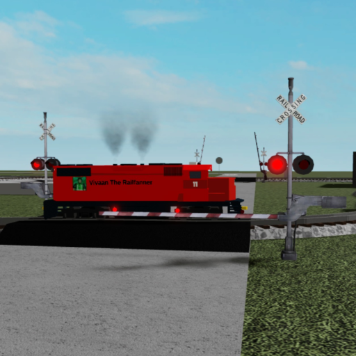 RO-Scale Trains & Railroad Crossings official Roblox game thumbnail