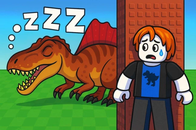 恐竜を覚醒させるな! 🦕💤