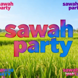 [Free Title+VIP] SAWAH PARTY icon