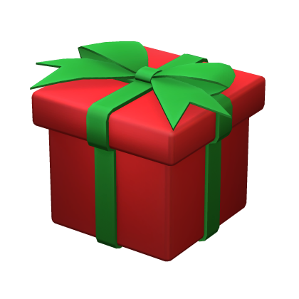 Red Christmas Present - Roblox