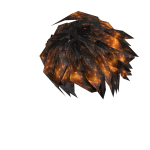 orange hair of cosmanic matter