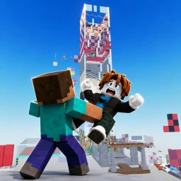 Unlimited blocky tower  icon