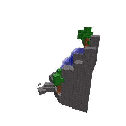 Waterfall mountain