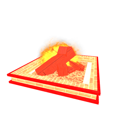 a campfire