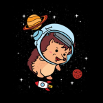 Hedgehog in space