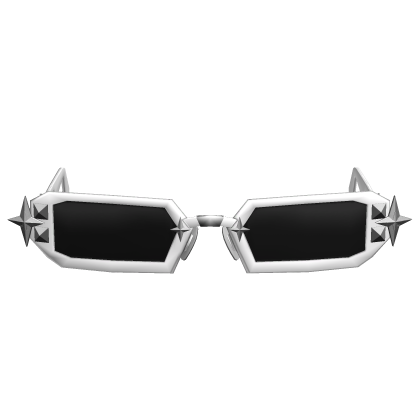 White Gothic Glasses