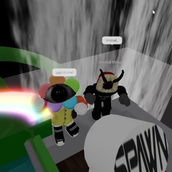 weirdcore/dreamcore waterpark!