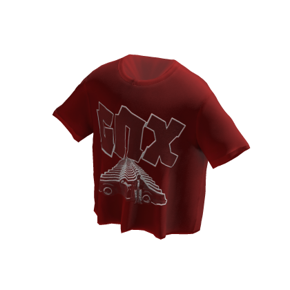Daeye - Red Tshirt with Graphic