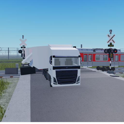 A Cars Vs Trains game official Roblox game thumbnail