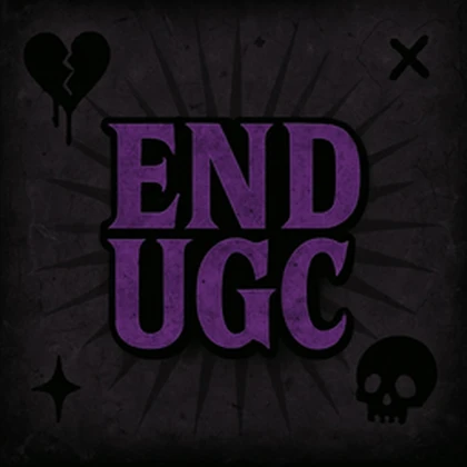 End UGC Roblox group icon