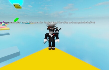 ()Beat The Obby To Get Admin!