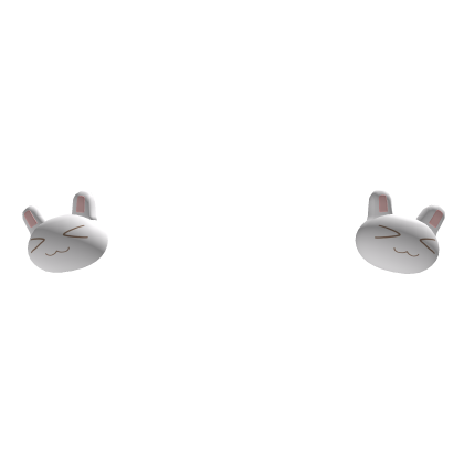 ♡ ノ cute bunny hair bobbles 