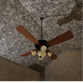 Realistic Ceiling Fan Testing 