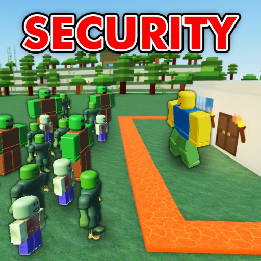 Zombies vs Security official Roblox game thumbnail