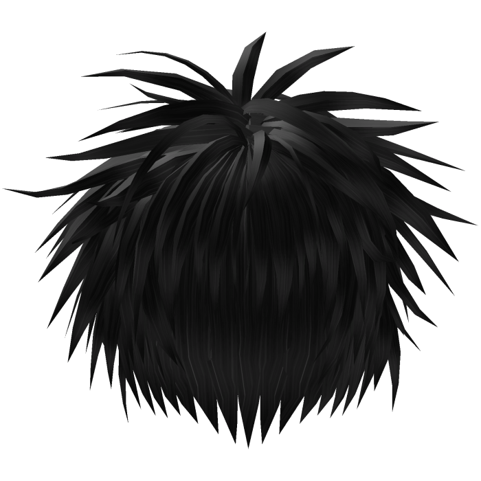Dark Messy Spiky Emo Scene Hair 27. 